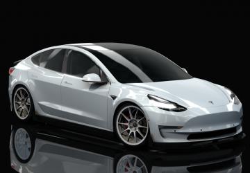 Мод HOTHEAD21 Tesla Model 3 Custom версия 1 для Assetto Corsa