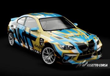Мод HURAGAN RACING BMW M3 E92 версия 1.0 для Assetto Corsa