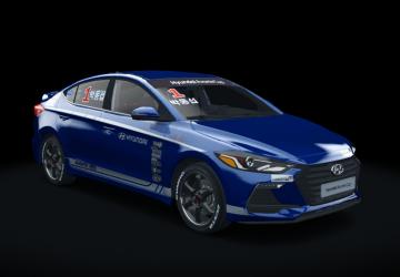 Мод Hyundai Avante AD Sport 6MT версия 1.1 для Assetto Corsa