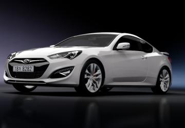 Мод Hyundai Genesis Coupe 380GT (BK2) версия 1.0 для Assetto Corsa