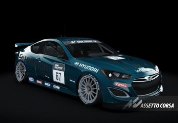 Мод Hyundai Genesis Touringcar версия 1.0 для Assetto Corsa