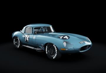 Мод Jaguar E-Type Lightweight V8 версия 1.1 для Assetto Corsa