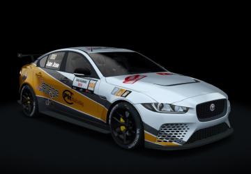 Мод Jaguar XE SV Project 8 Coche версия 1 для Assetto Corsa