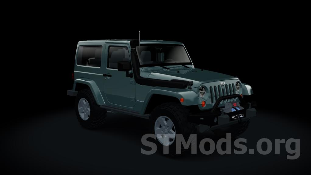 Скачать мод Jeep Wrangler Rubicon версия 1 для Assetto Corsa