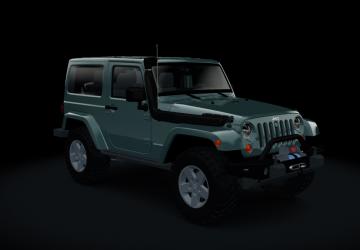 Мод Jeep Wrangler Rubicon версия 1 для Assetto Corsa