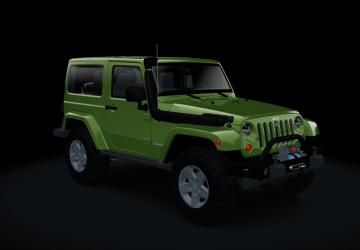 Мод Jeep Wrangler Rubicon версия 1 для Assetto Corsa