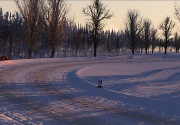 Карта «Brīvkalni Winter Circuit» версия 1.0 для Assetto Corsa