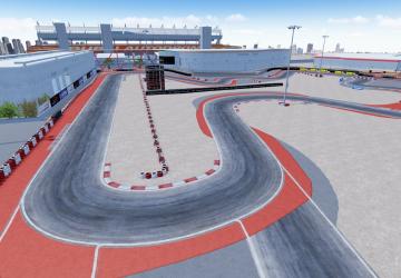 Карта «Dubai Kartdrome 2021» версия 1.1 для Assetto Corsa