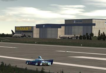 Карта «Frankfurt-Hahn Flughafen» версия 0.99a для Assetto Corsa