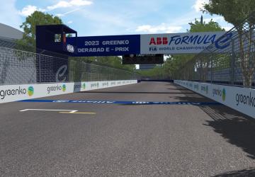 Карта «Hyderabad ePrix» версия 1.0 для Assetto Corsa