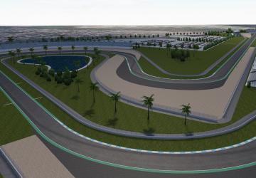 Карта «Jakabaring Circuit - Indonesia» версия 1.1a для Assetto Corsa