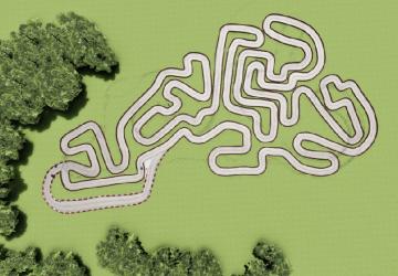 Карта «Longest Kart Track» версия 2.0 для Assetto Corsa