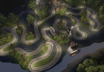 Карта «RiverSide Drift» версия 1.0 для Assetto Corsa