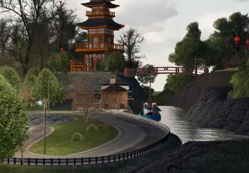 Карта «RiverSide Drift» версия 1.0 для Assetto Corsa