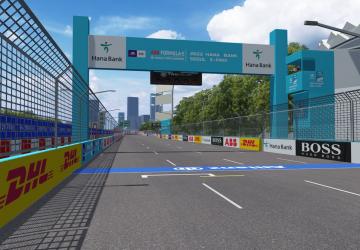 Карта «Seoul ePrix» версия 1.0.0 для Assetto Corsa