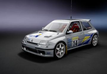 Мод Kit Car Renault Clio Willimas Maxi версия TeamAssettoRally для Assetto Corsa