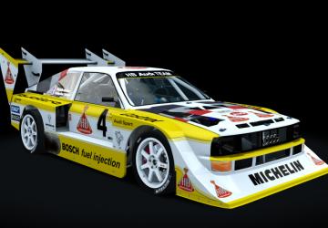 Мод KRB Audi S1 Silhouette версия 1.1 для Assetto Corsa