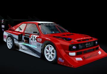 Мод KRB Audi S1 Silhouette версия 1.1 для Assetto Corsa