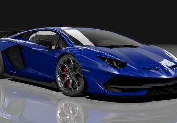 Мод Lamborghini Aventador SVJ версия 1.5 для Assetto Corsa