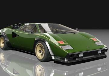 Мод Lamborghini Countach Valentino Balboni версия 1 для Assetto Corsa