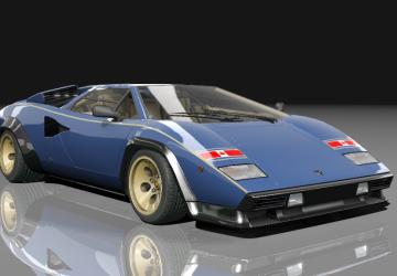 Мод Lamborghini Countach Valentino Balboni версия 1 для Assetto Corsa