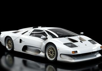 Мод Lamborghini Diablo GT1 Stradale версия 1.0.3 для Assetto Corsa