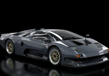 Мод Lamborghini Diablo GT1 Stradale версия 1.0.3 для Assetto Corsa