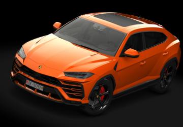 Мод Lamborghini Urus версия 1.0 для Assetto Corsa (v1)