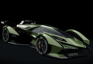 Мод Lamborghini V12 Vision Gran Turismo версия 1.1 для Assetto Corsa