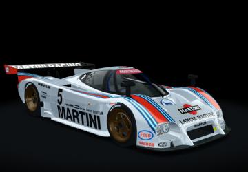 Мод Lancia LC2 Group C версия 1.1 для Assetto Corsa