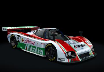 Мод Lancia LC2 Group C версия 1 для Assetto Corsa