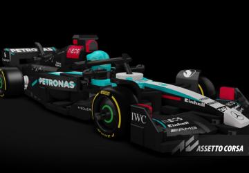 Мод LEGO Mercedes-AMG W15 2024 версия 1.35 для Assetto Corsa
