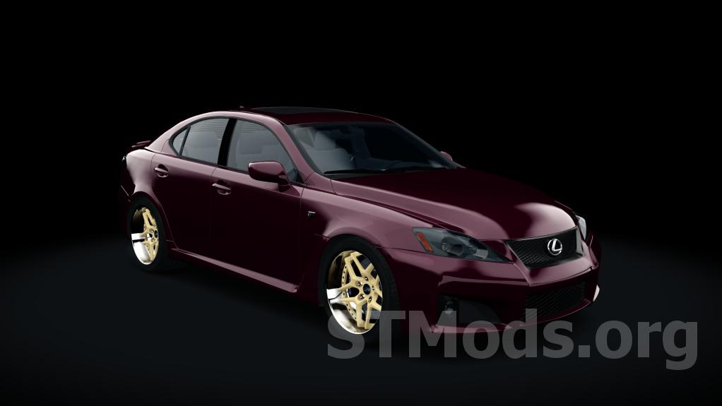 Скачать мод Lexus IS-F версия 1.1 для Assetto Corsa