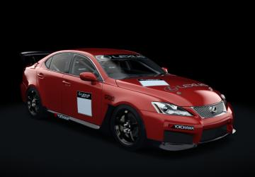 Мод Lexus IS F CUP версия 1.0 для Assetto Corsa