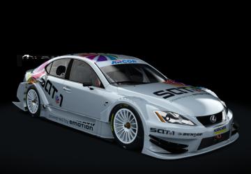 Мод Lexus IS F Racing Concept &rsquo;08 версия 1.1 для Assetto Corsa