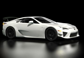 Мод Lexus LFA Nurburgring Edition версия 1 для Assetto Corsa