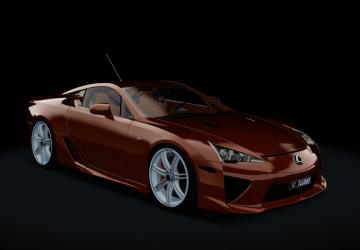 Мод Lexus LFA Tuned версия 1 для Assetto Corsa