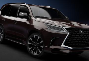 Мод Lexus LX570 версия 1 для Assetto Corsa