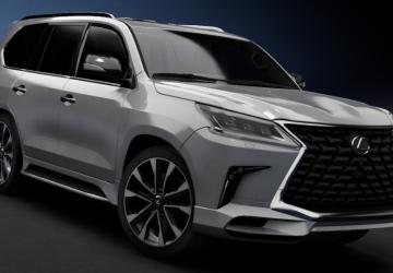 Мод Lexus LX570 версия 1 для Assetto Corsa