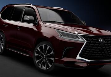 Мод Lexus LX570 версия 1 для Assetto Corsa