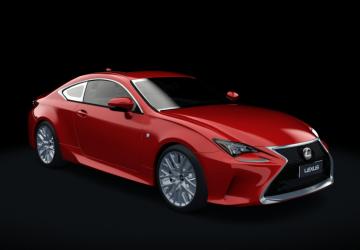 Мод Lexus RC-350 версия 1.1 для Assetto Corsa