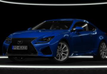 Мод Lexus RC F версия 1.0 для Assetto Corsa