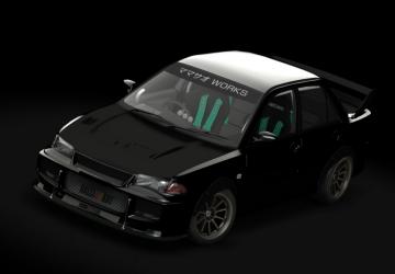 Мод 峠 Mamasao Works Mitsubishi Lancer Evolution III v1 для Assetto Corsa