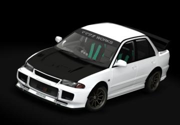 Мод 峠 Mamasao Works Mitsubishi Lancer Evolution III v1 для Assetto Corsa