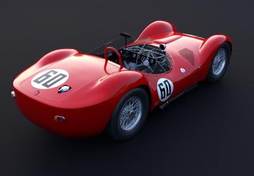 Мод Maserati Tipo 61 Birdcage версия 2.1 для Assetto Corsa