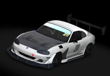 Мод Mazda MX-5 Time Attack Turbo NB версия 1.01 для Assetto Corsa