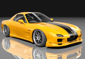 Мод Mazda RX-7 SP Engineering версия 1 для Assetto Corsa