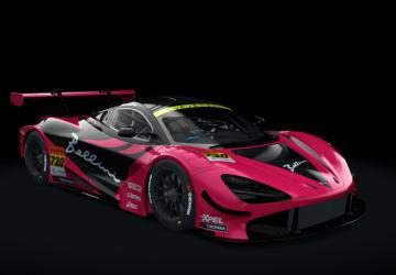 Мод McLaren 720S GT3 версия 1 для Assetto Corsa