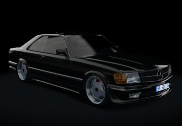 Мод Mercedes-Benz 560Sec AMG 6.0 версия 1 для Assetto Corsa