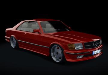 Мод Mercedes-Benz 560Sec AMG 6.0 версия 1 для Assetto Corsa